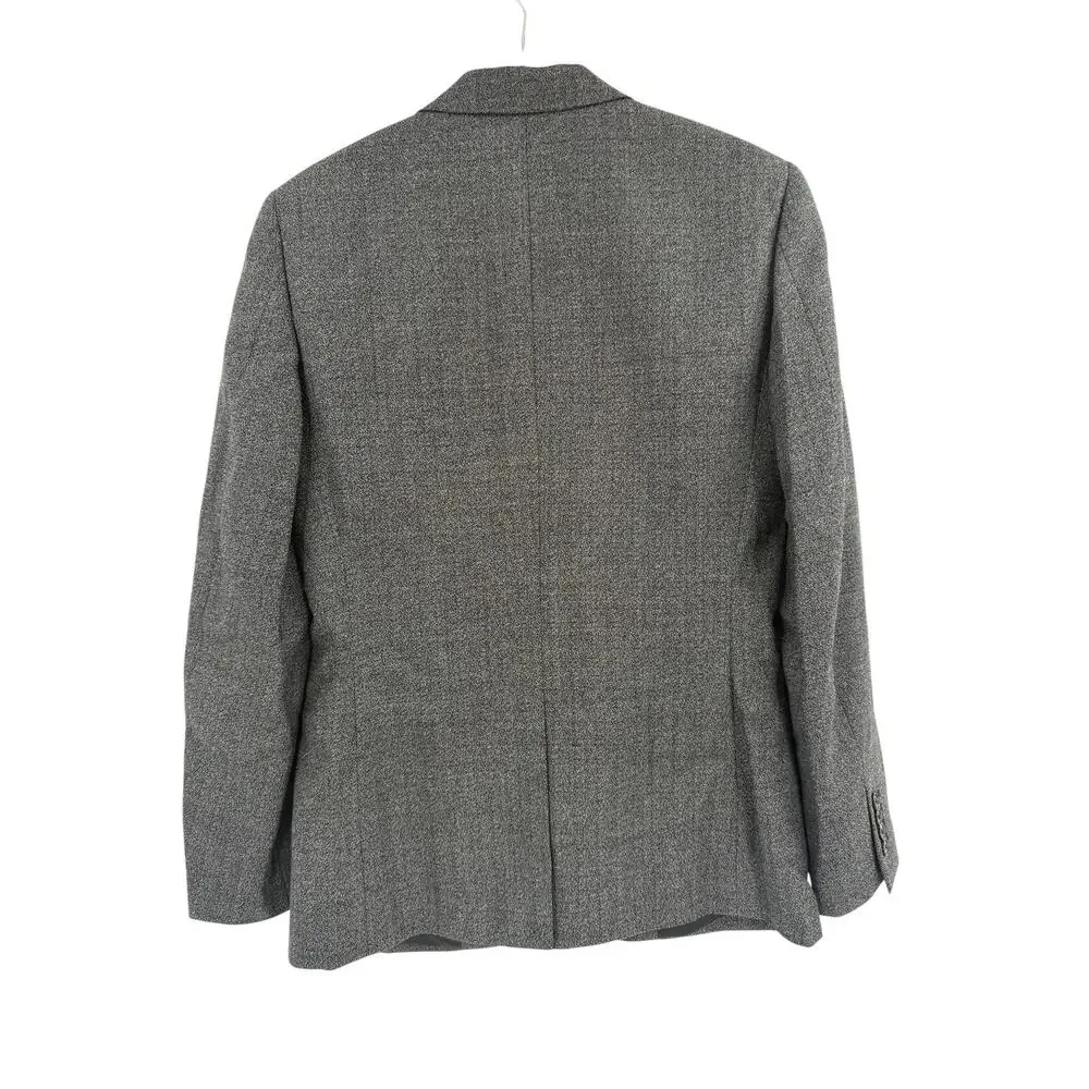 REISS Move Slim Fit Blazer Size 38 NEW Charcoal Dark Gray $475 Jacket